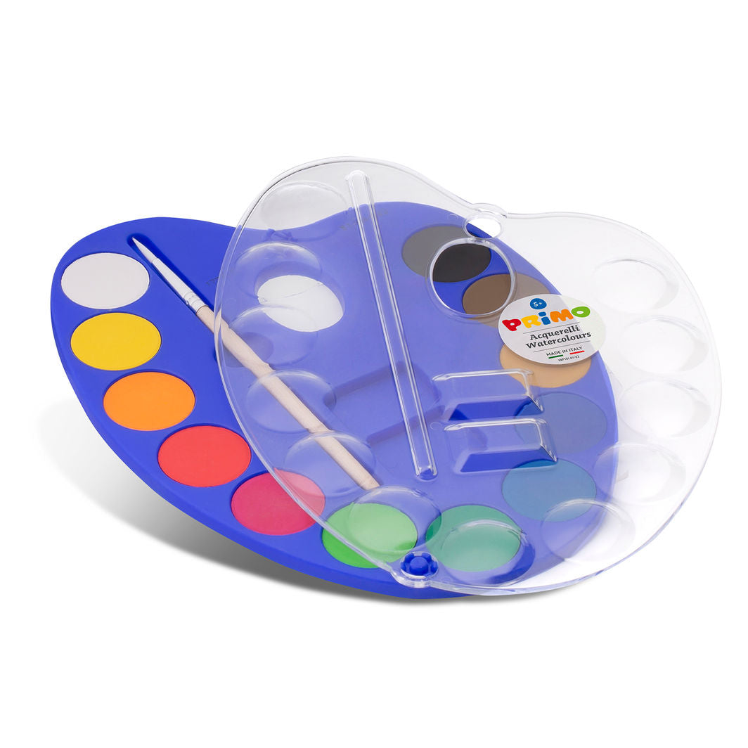 Primo Watercolor Palette 12 Colors - S Artist