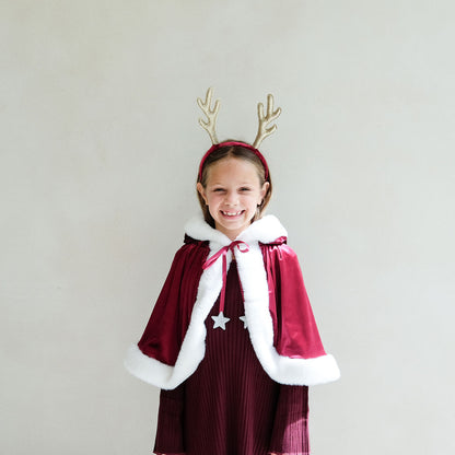 Mimi &amp; Lula Cape, Red Mrs. Claus