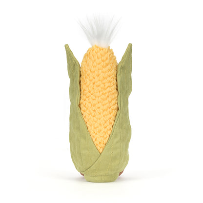 Jellycat bamse, Amuseables Sweetcorn - 27 cm