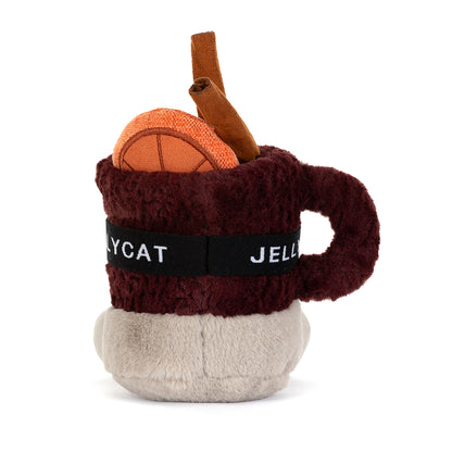 Jellycat plush toy, Amuseables Mulled Spiced Drink - 17 cm
