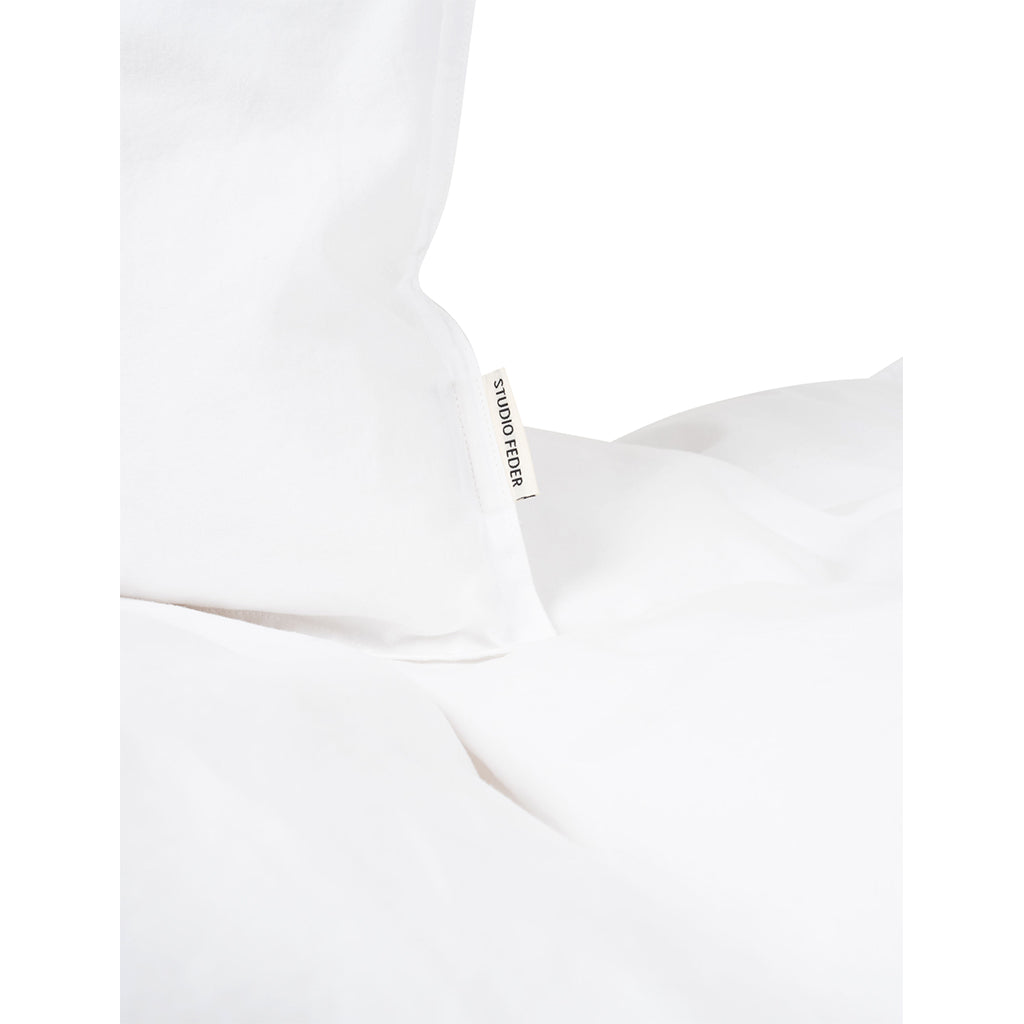 Studio Feder voksensengetøj, økologisk - White