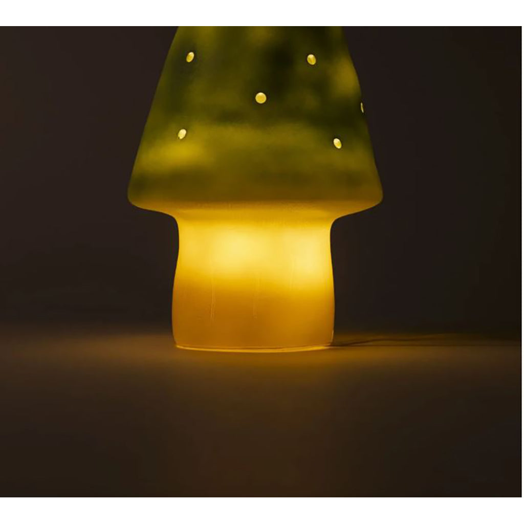Mushroom Lamp, Small Mushroom - Almond