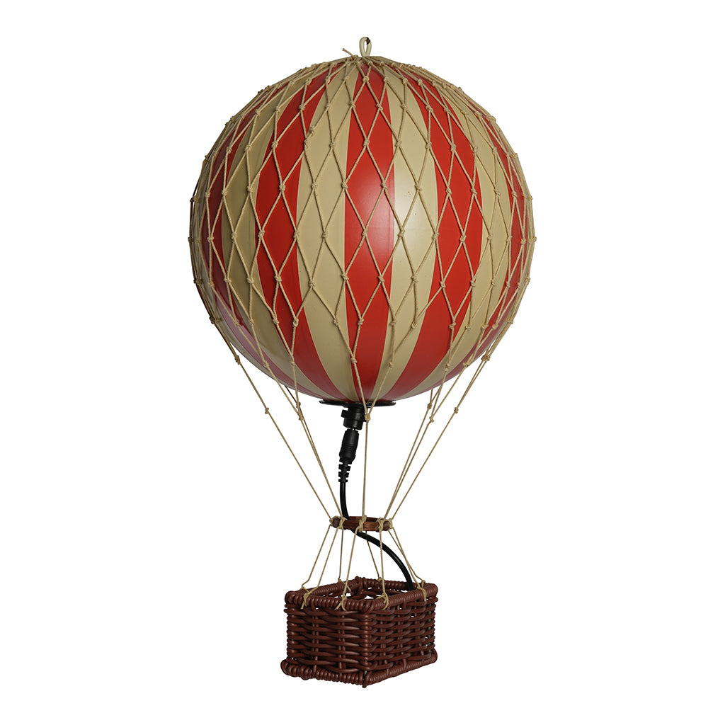 LED Balloon, Travel Light True Red - 18 cm