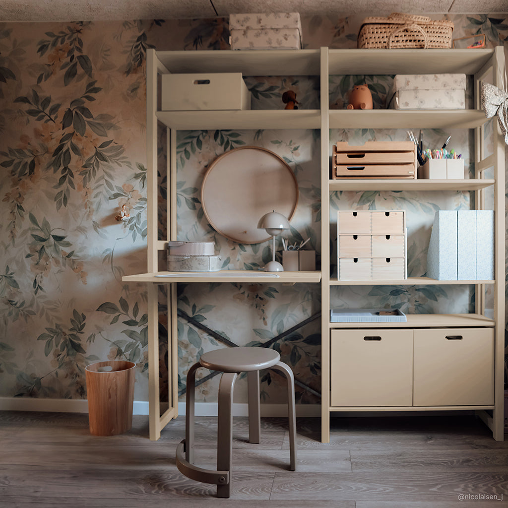 By Aulum Agger Large Stigereol m. skrivebord, flere str. - Sand