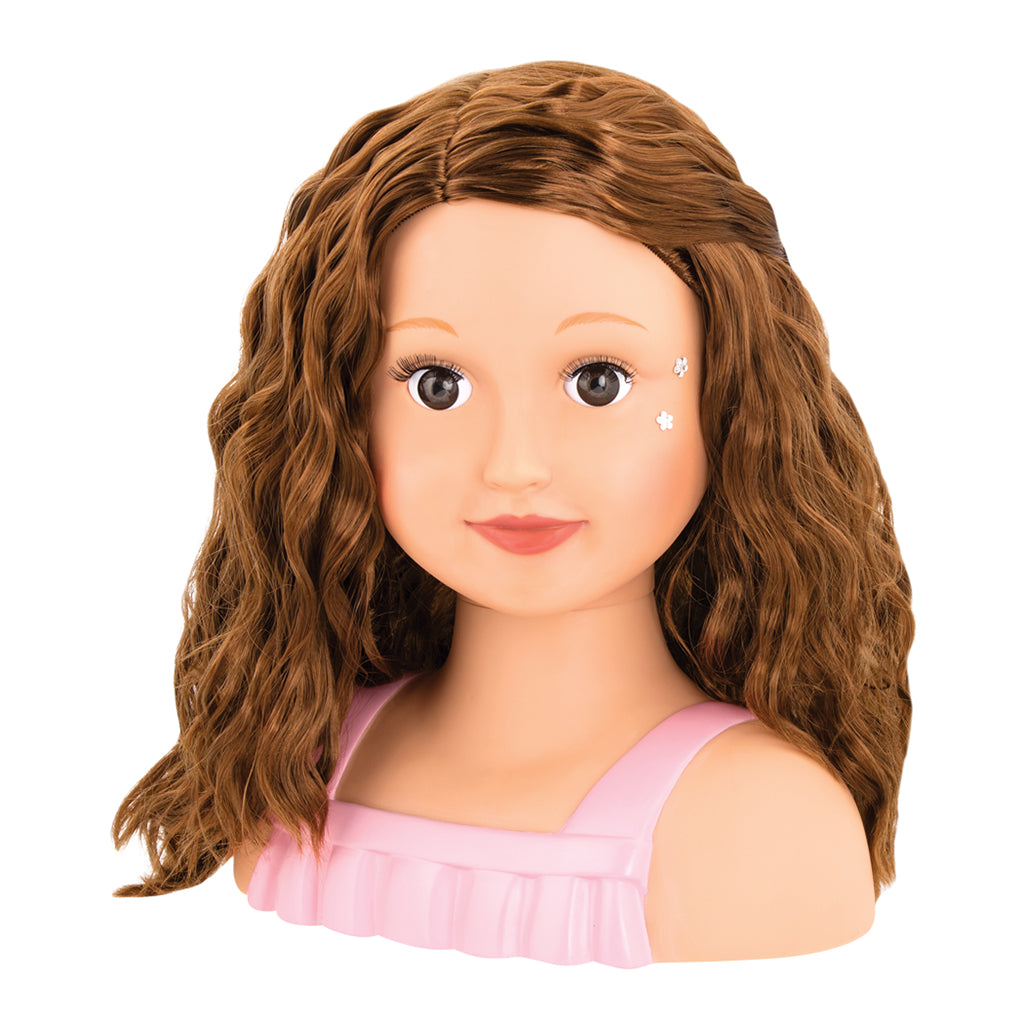 Our Generation Doll, Hairdresser Doll with Accessories - Brunette Talia