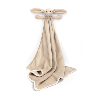 Baby Jellycat tæppe, Bashful kanin, beige - 56 cm