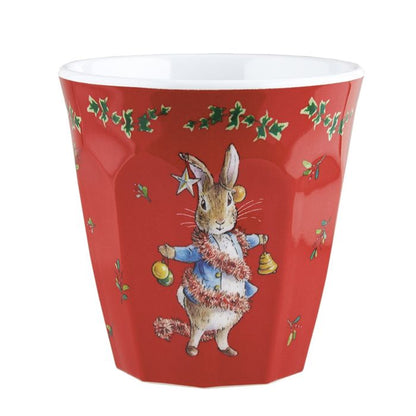 Petit Jour Paris, Peter Rabbit Christmas Cup - Red
