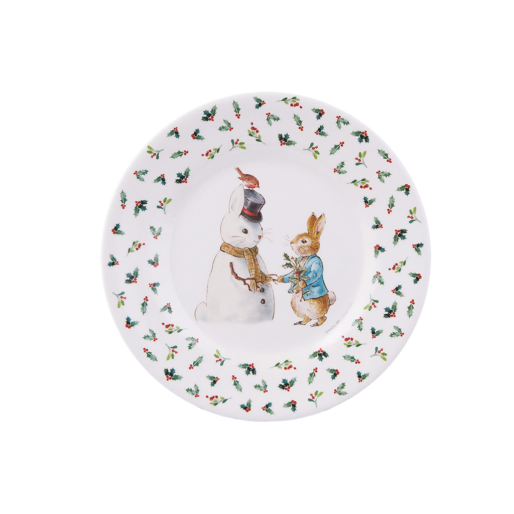 Petit Jour Paris, Peter kanin flad tallerken - Peter og snemand
