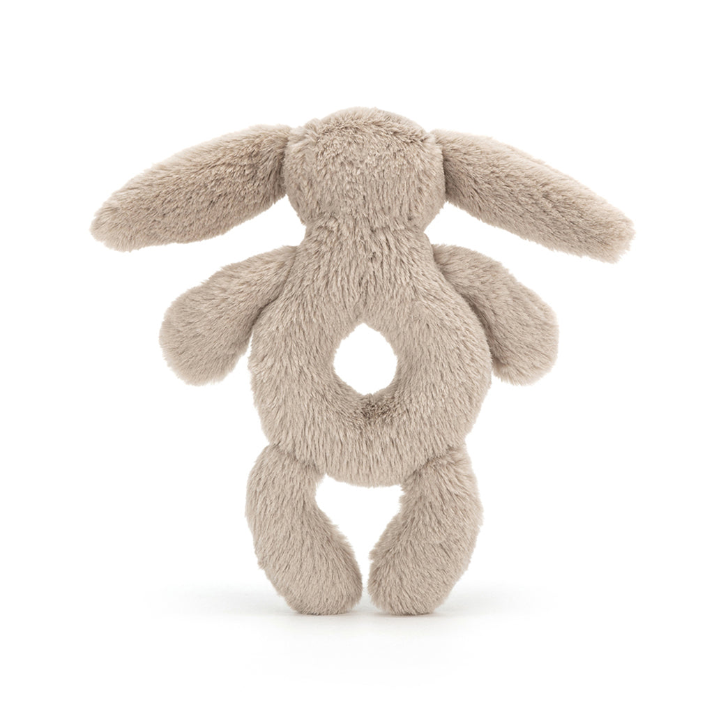 Baby Jellycat Ring Rattle, Kanin, Beige - 15 cm