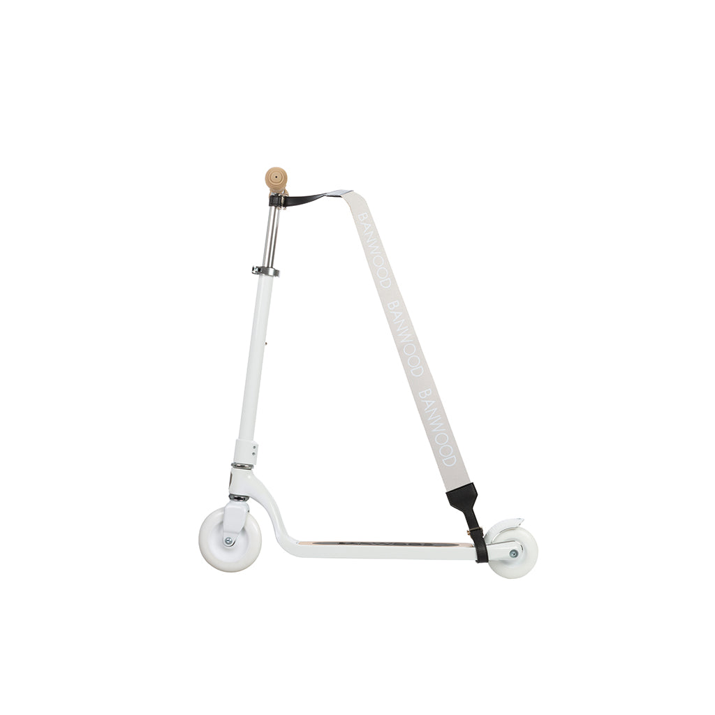 Banwood Carry Strap, Shoulder Strap for Skateboard, Scooter, and Balance Bike – Cream