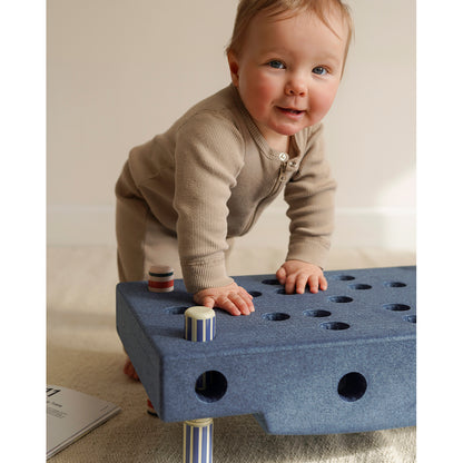 Modu Baby Motor Skills Set, Deep Blue/Sky Blue