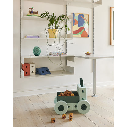 Modu 3-in-1 Walker, Foam Activity Toy - Ocean Mint/Forest Green