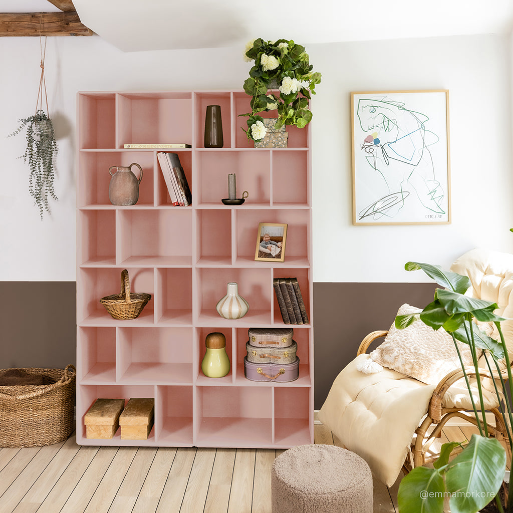 By Aulum Brooklyn gulvreol, 117x177 cm - Blush