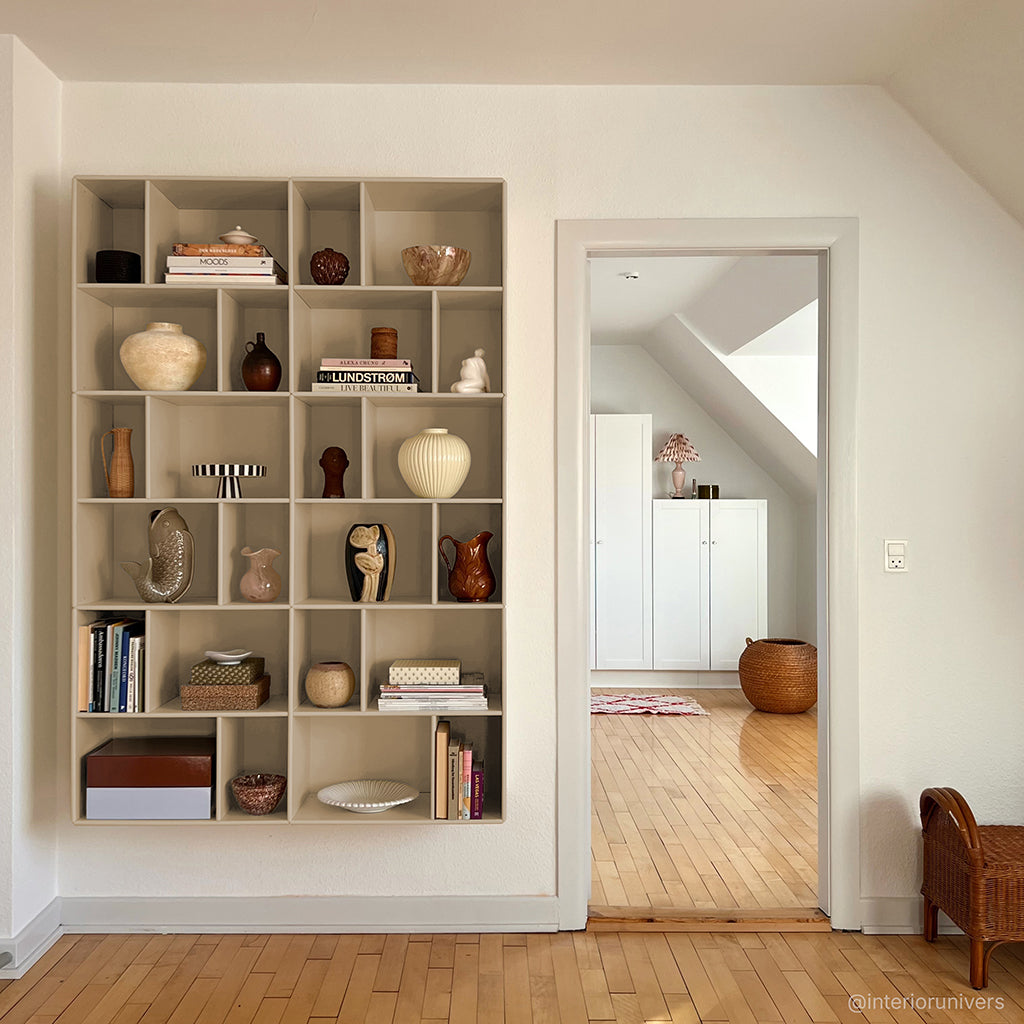 By Aulum Brooklyn Wall Shelf, 117x177 cm - Sand