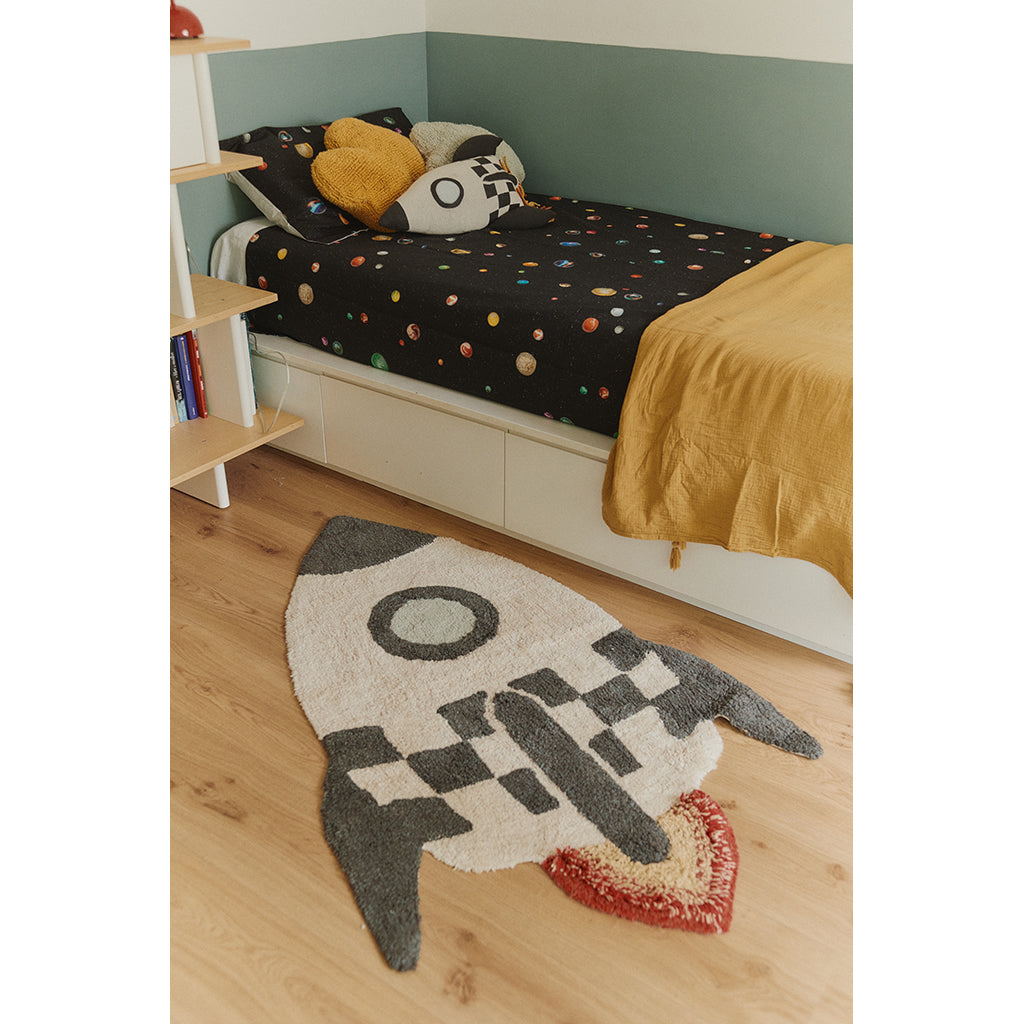 Lorena Canals Washable Floor Rug, Rocket - 85 x 135 cm