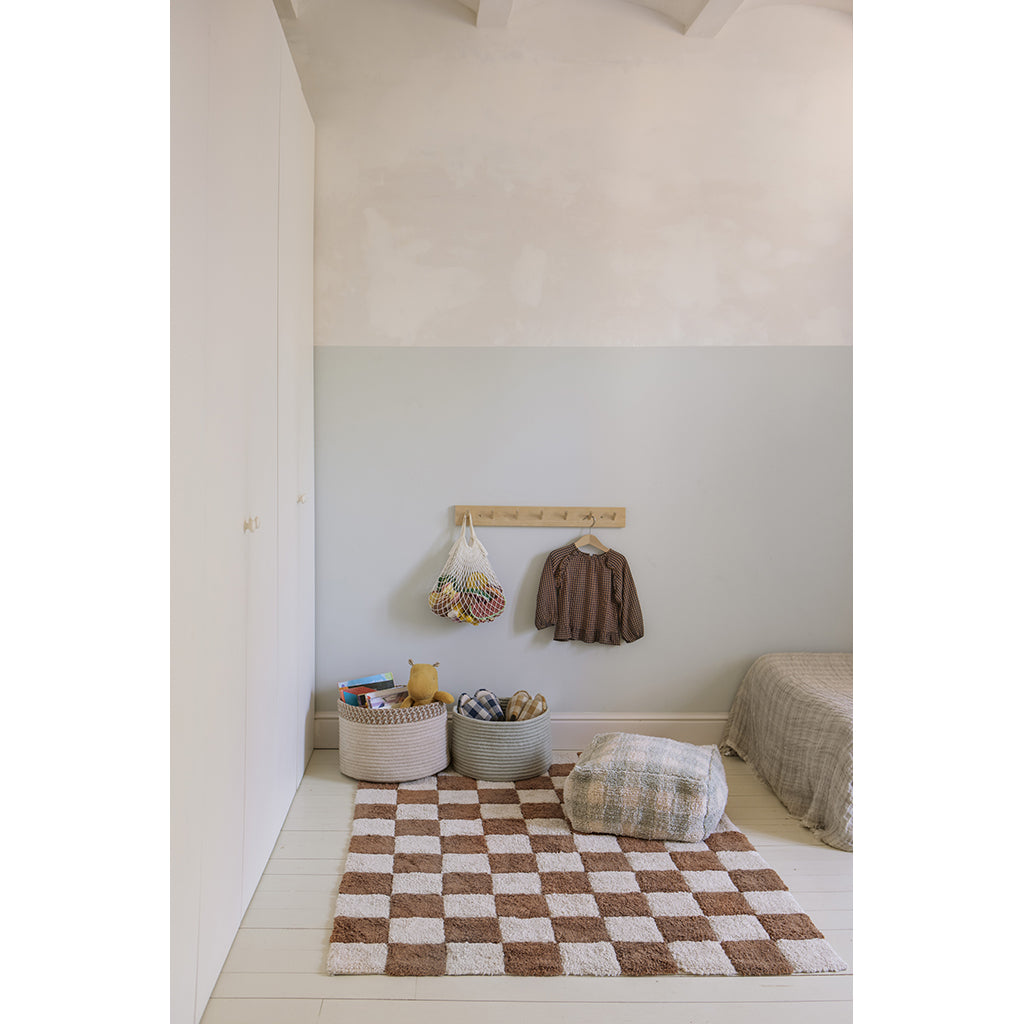 Lorena Canals Washable Rug, Tiles Toffee – Multiple Sizes Available