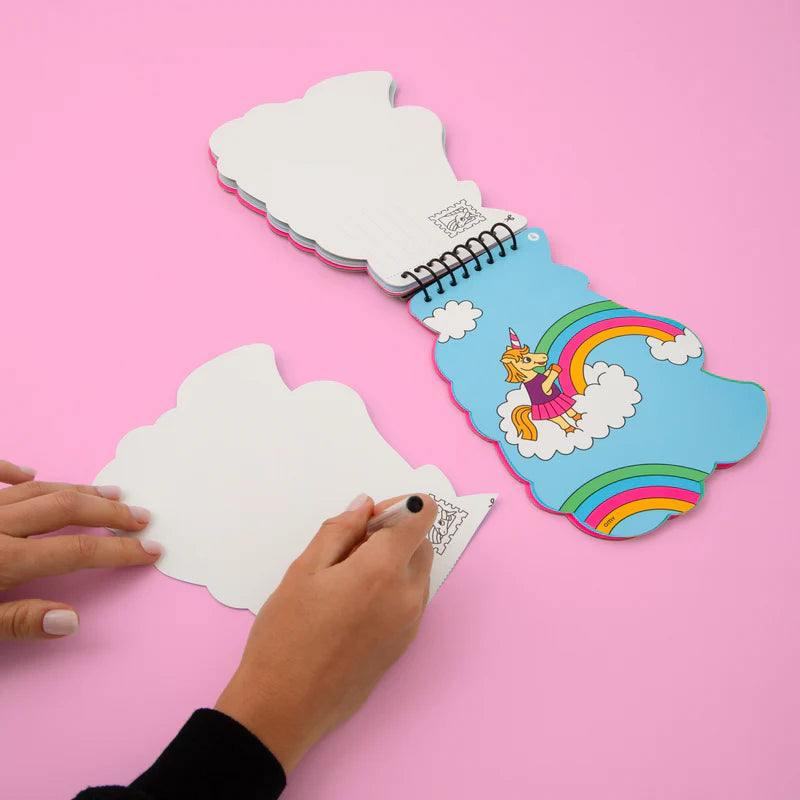 Omy Activity Notebook with Stickers, Lily