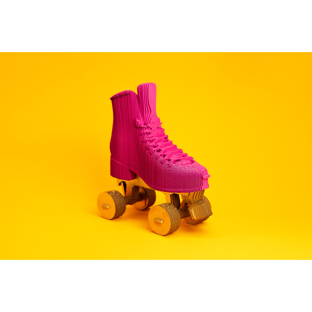 Cartonic 3D Puzzle, DIY Paper Art Masterpiece - Roller Skate
