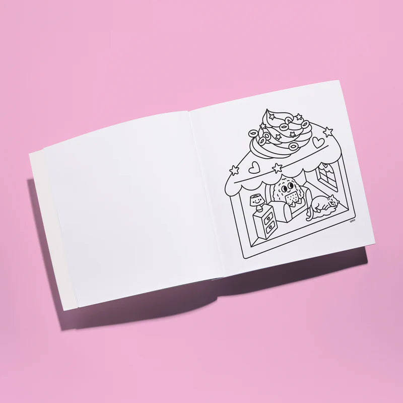 Omy Coloring Book, Cozy Art - Kawaii