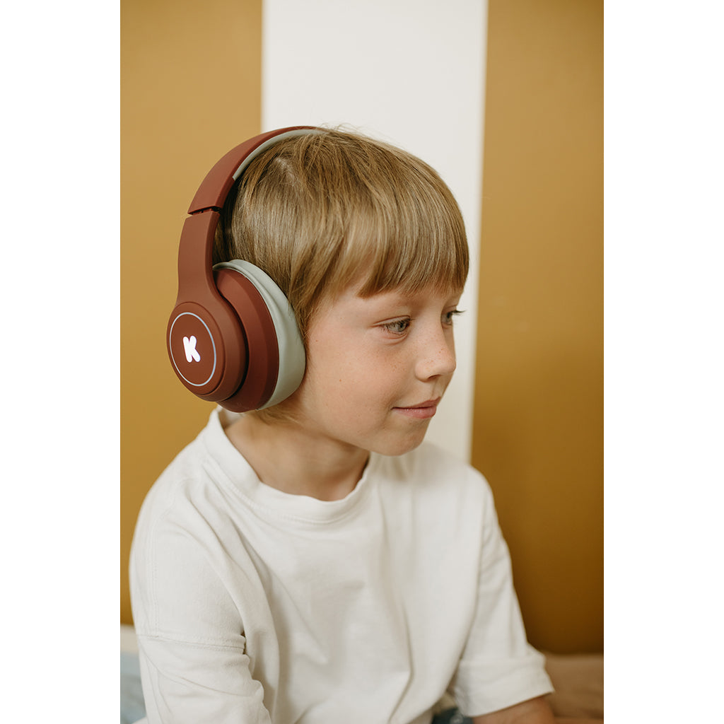 Kidywold, K-Ears, Bluetooth Headphones - Red