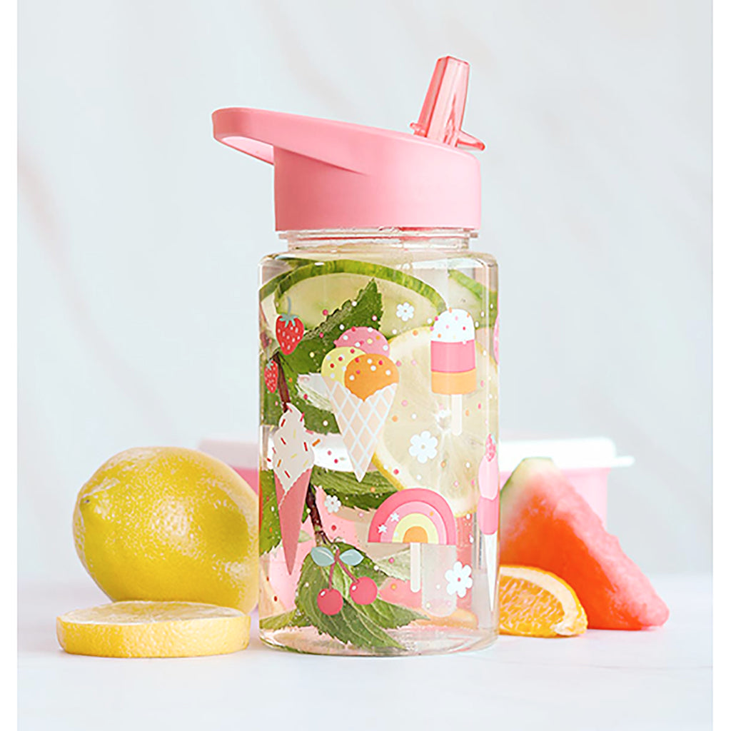 A Little Lovely Company Water Bottle, Ice Cream Cones