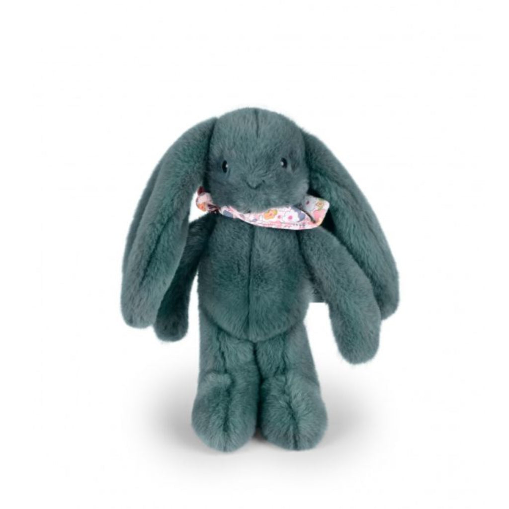 Doudou et Compagnie Blomsterkanin, grøn - 25 cm