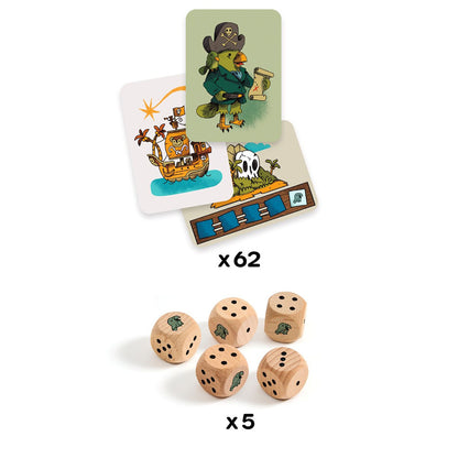 Djeco spil, Terningspil - Pirates &