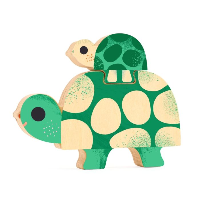Djeco Puzz &amp; Play, Wooden Puzzle - The Family