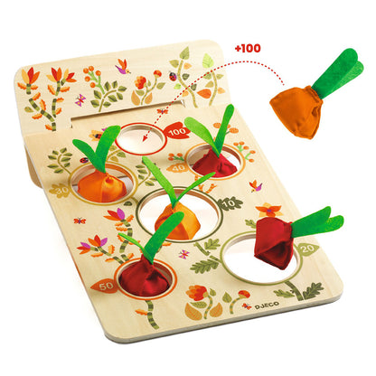 Djeco Game, Bean Bag Toss - Garden Party