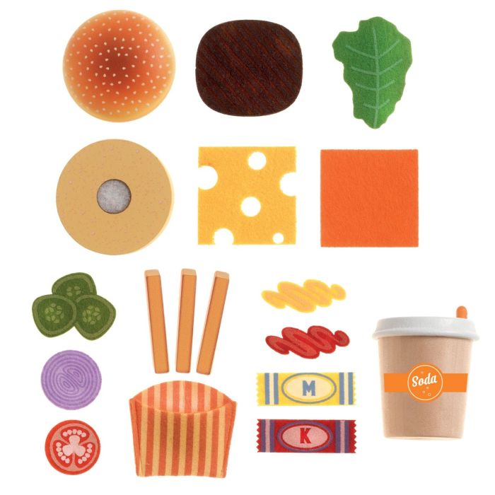 Djeco P’ti Set, Play Food - USA