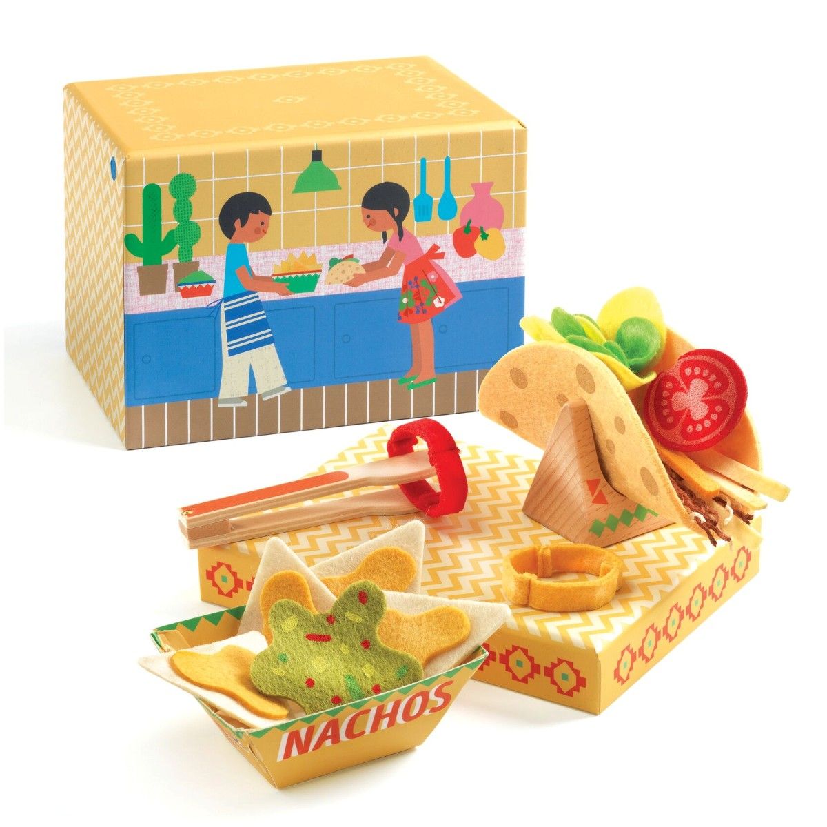 Djeco P’ti set, play food - Mexico