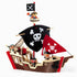 Djeco Arty Toys piratskib i træ, Ze Pirat Boat