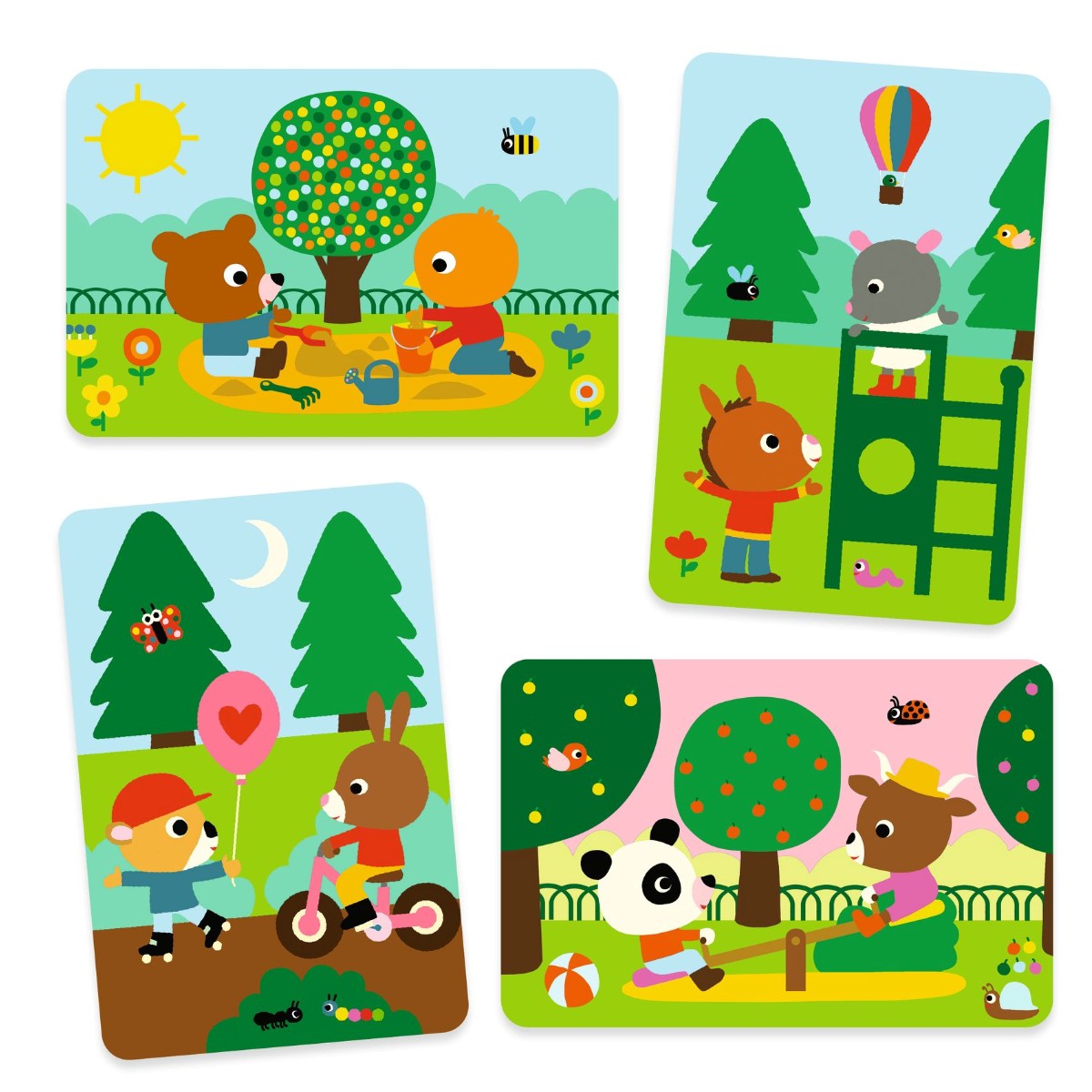 Djeco Water Coloring Set, In the Park