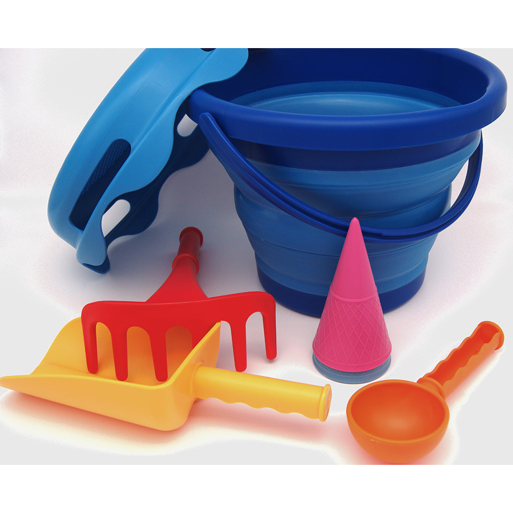 Compactoys sandlegtøj, 7-i-én- Blue