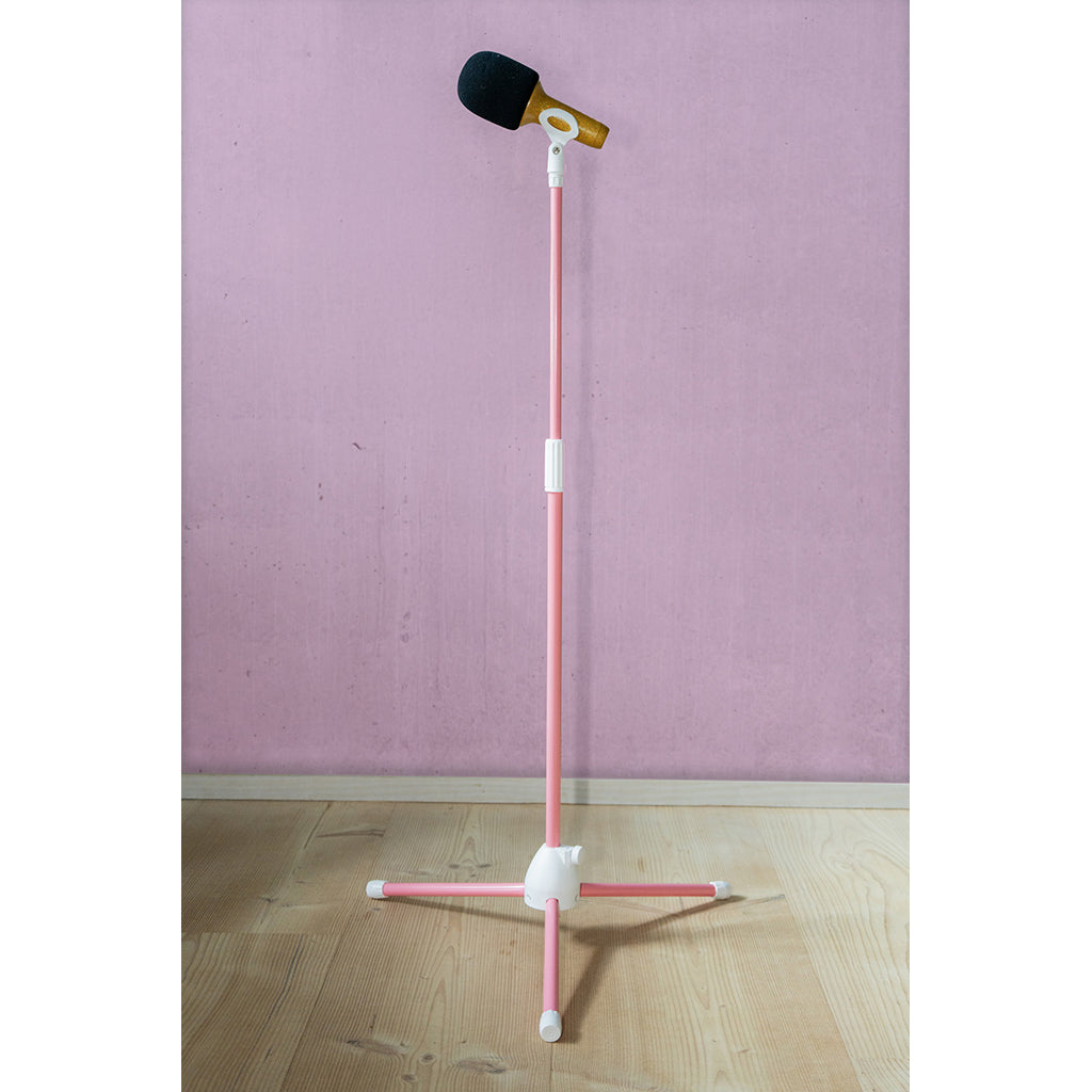 Lalarma floor stand, Mikrofon stativ - Rosa