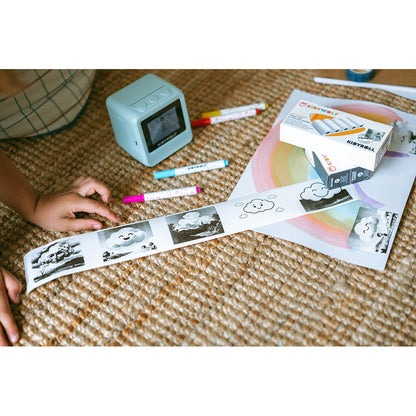 Kidywolf Kidyprinter, Portable AI Mini Printer for Kids