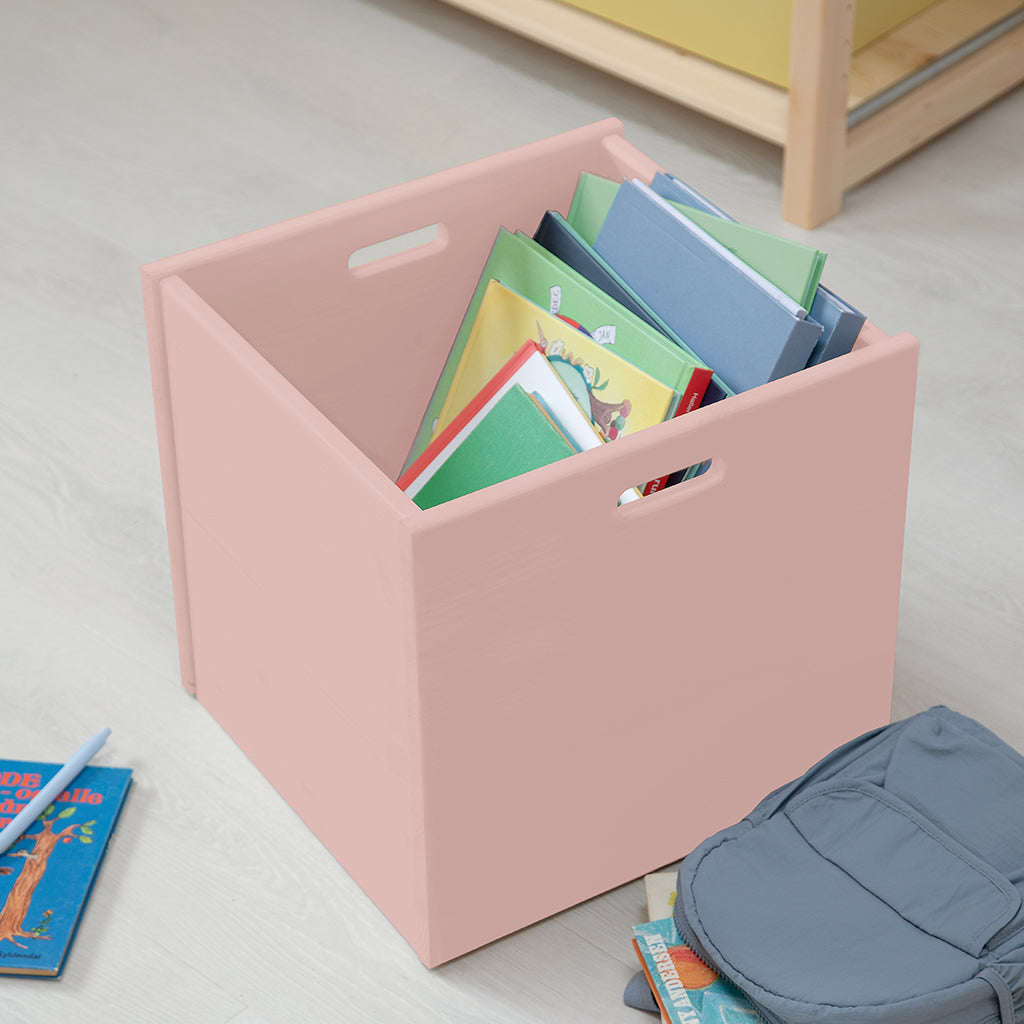 By Aulum Dana Book Box, with a depth of 30 or 40 cm - Blush