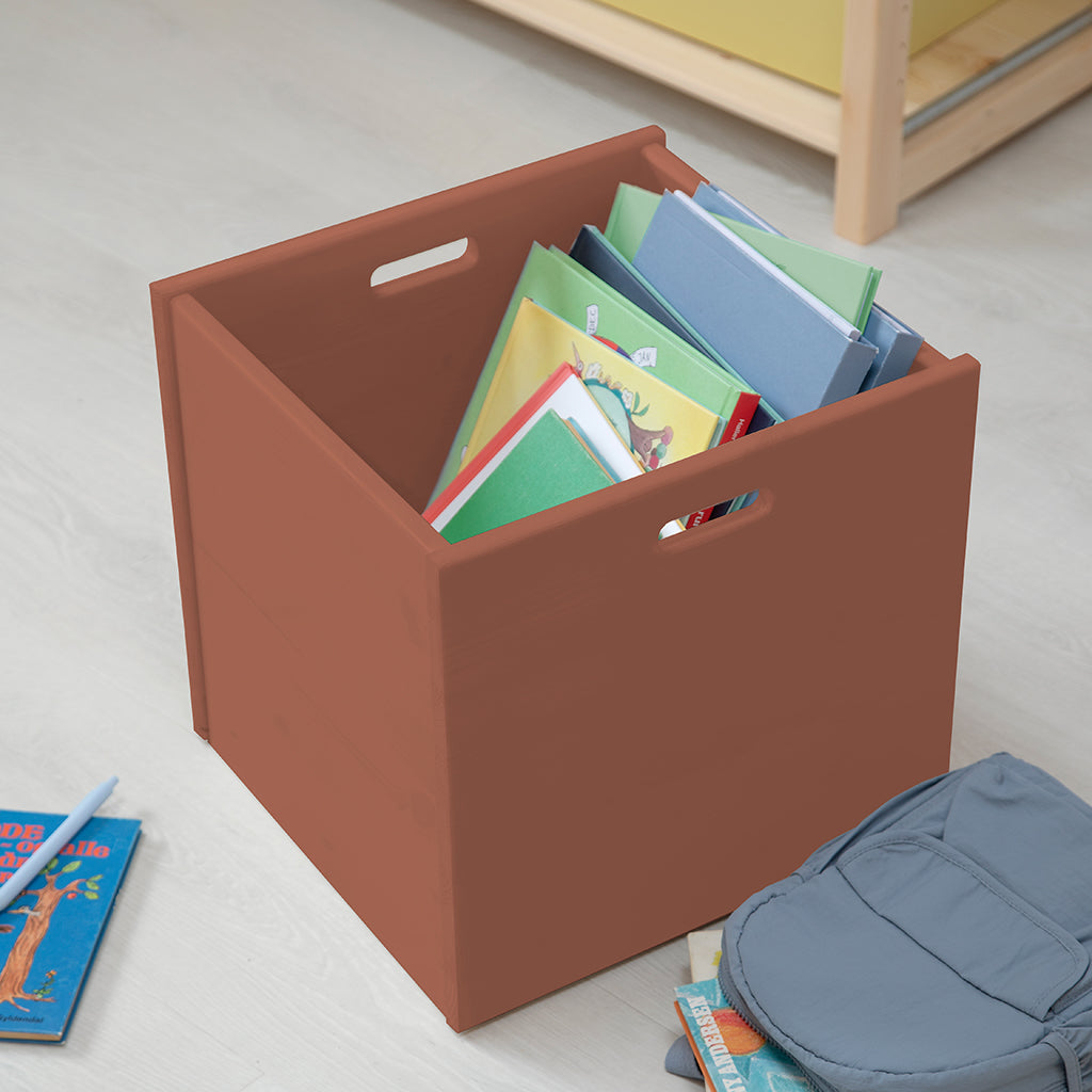 By Aulum Dana Book Box, with a depth of 30 or 40 cm - Rusty