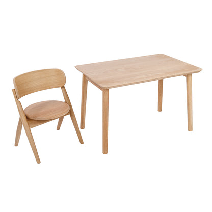 Curve-Lab, Small Desk, Skrivebord til børn - Eg