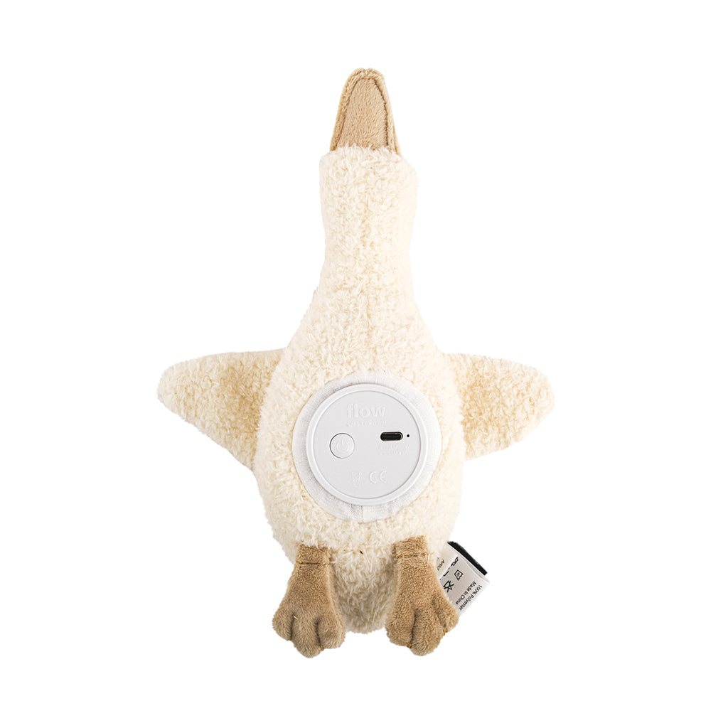Flow Amsterdam Plush Night Light, Liva Bird - Beige