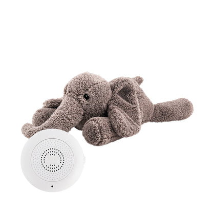 Flow Amsterdam George elefant hjertelydsbamse i grå
