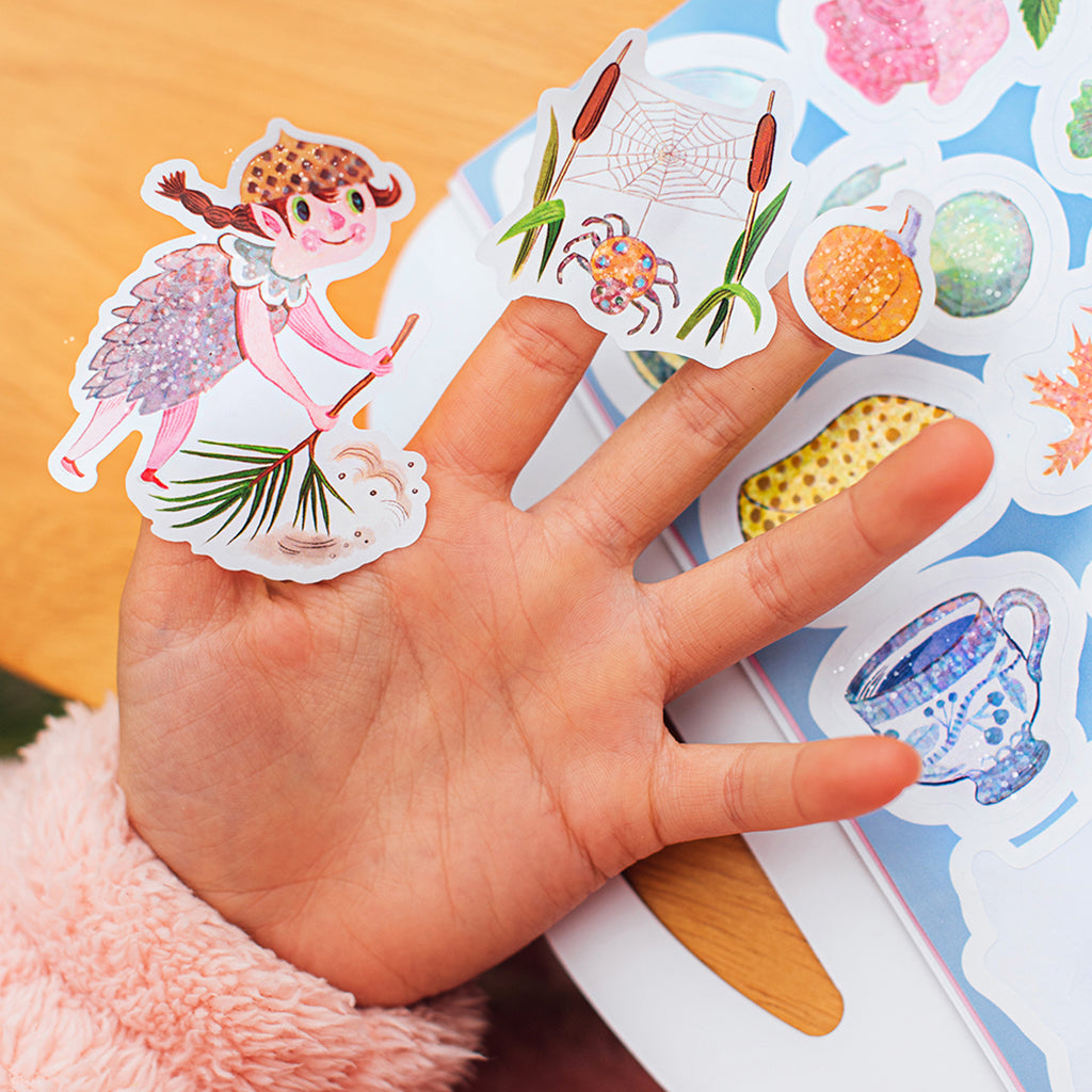 eeBoo Sticker Book, Magical Creatures