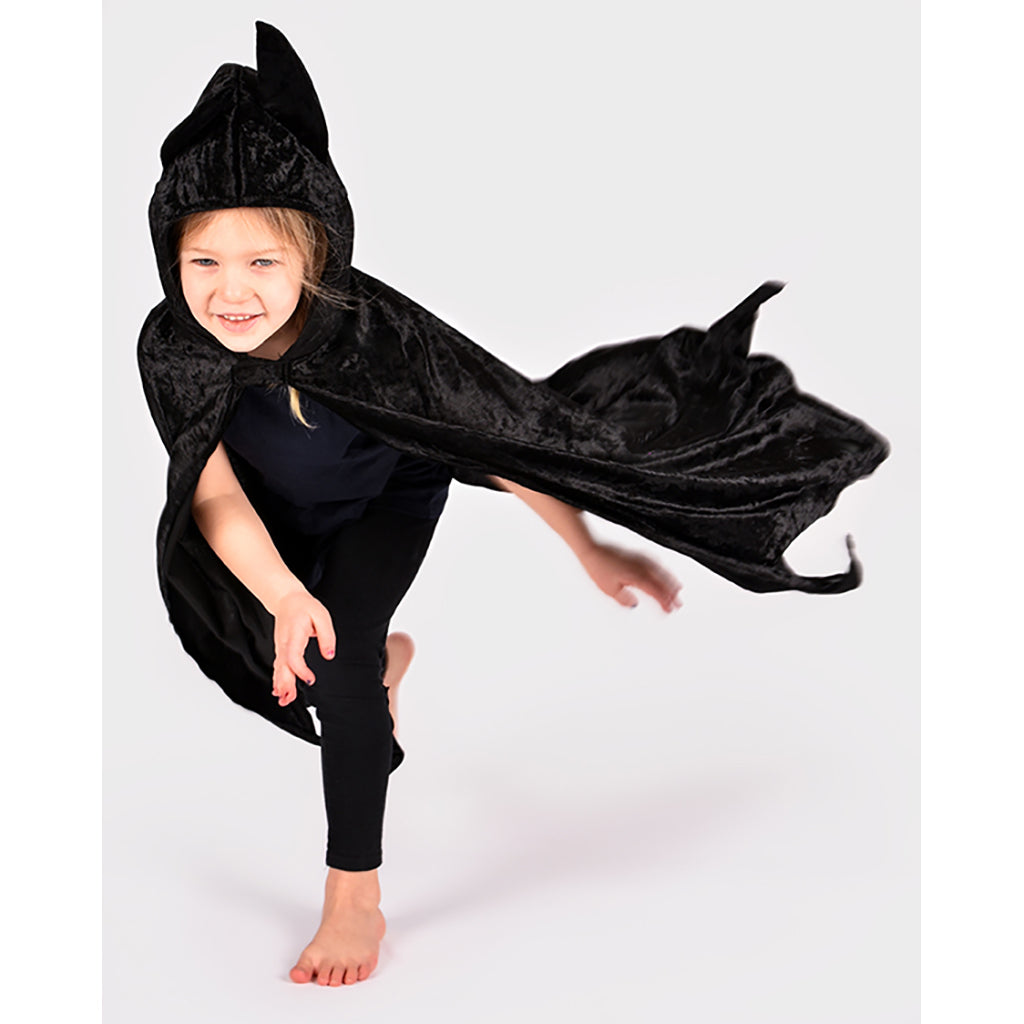 Den Goda Fen Costume, Batgirl or Batman Cape - Ages 1-8