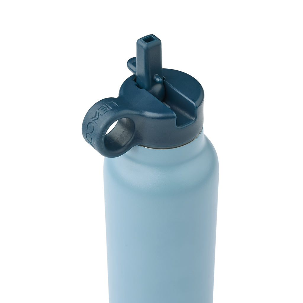 Liewood Falk water bottle, termoflaske 500 ml. - Tiger/ Beach Blue