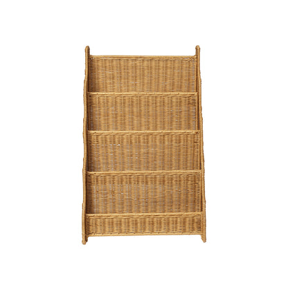 ferm Living Rivan Woven Bookshelf, 42 x 65 cm - Natural