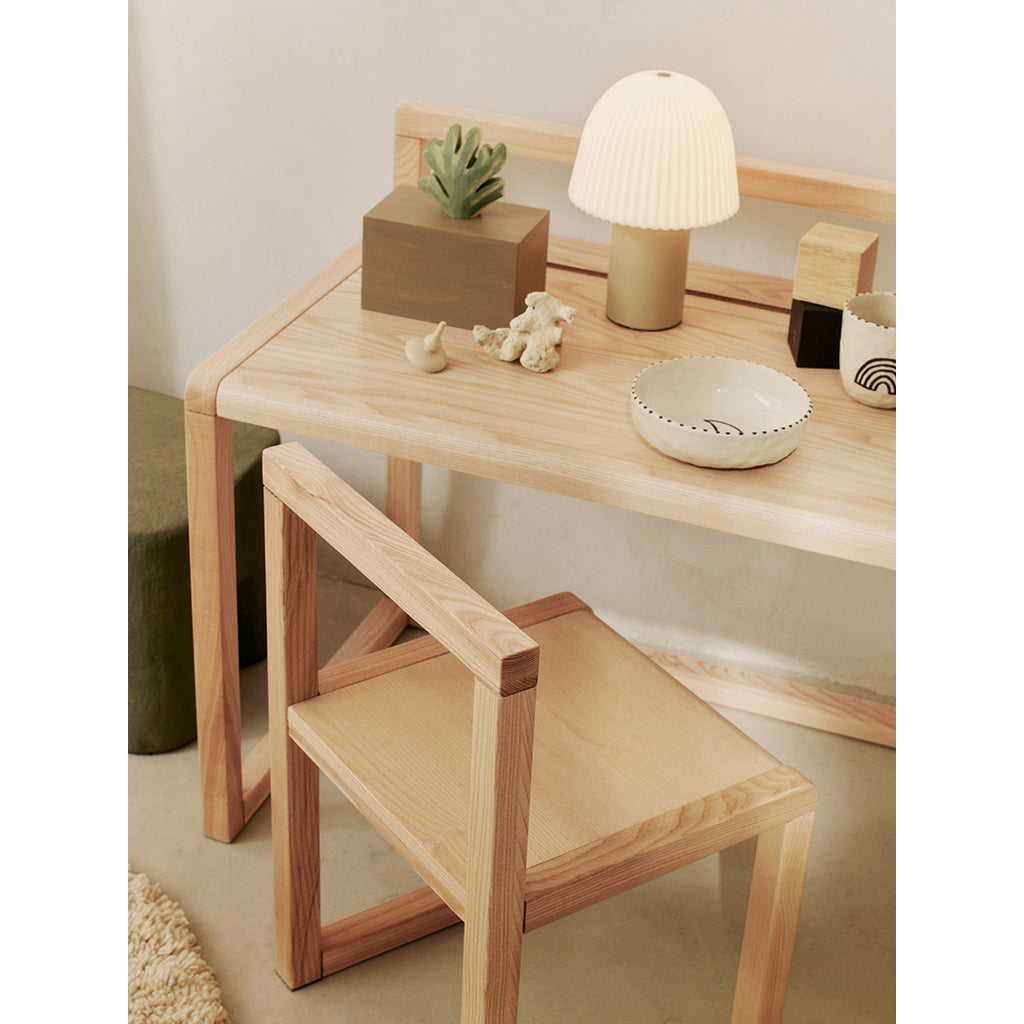ferm Living, Frill Portable Lamp – Cashmere White