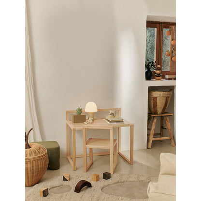 ferm Living, Frill Portable Lamp – Cashmere White