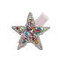 Great Pretenders hårclips med farverig glitter stjerne