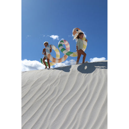 Sunnylife Pool Float, Giant Snake, Sorbet – For ages 6 and up