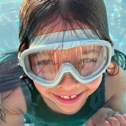 Petites Pommes Swimming Goggles, Ages 3-8 - Lemon